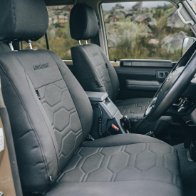 Toyota Landcruiser 70 76 79 Seatcovers Takla Riverock Front