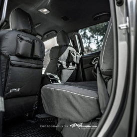 Isuzu Dmax Vcross Seatcovers Takla Platinum Alcantara Pockets