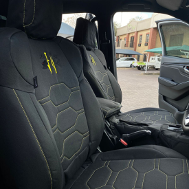 Isuzu Dmax Vcross Seatcovers Takla Riverock Front